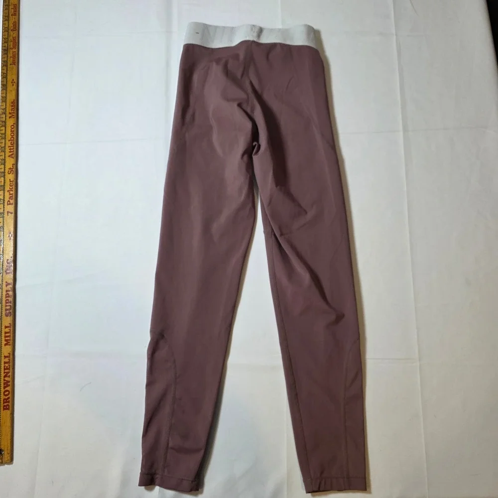 Nike Pro Dri-FIT Womens Mauve Mesh Panel Compression Leggings XS 445591-661173‎